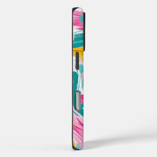 Abstrakte Pinselstriche Case-Mate iPhone Hülle (Rückseite / Rechts)