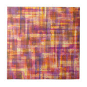 Abstrakte Pinselstriche Fliese (Vorderseite)