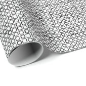 Abstrakte Pinselstriche Geschenkpapier (Rolleneckpunkt)