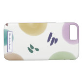 Abstrakte Pinselstriche in Pastell Case-Mate iPhone Hülle (Rückseite (Horizontal))