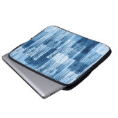 Abstrakte Pinselstriche Laptopschutzhülle (Vorne Knopf)