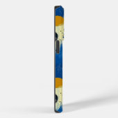 Abstrakte Pinselstriche mit Individuelle Name Case-Mate iPhone Hülle (Rückseite / Rechts)