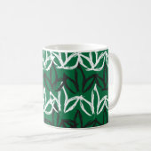 Abstrakte Pinselstriche Nahtlose Muster, Muster Kaffeetasse (VorderseiteRechts)