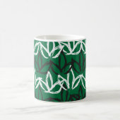 Abstrakte Pinselstriche Nahtlose Muster, Muster Kaffeetasse (Mittel)