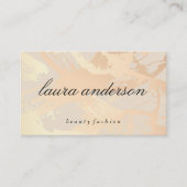 Abstrakte Pinselstriche Visitenkarte (Vorderseite)