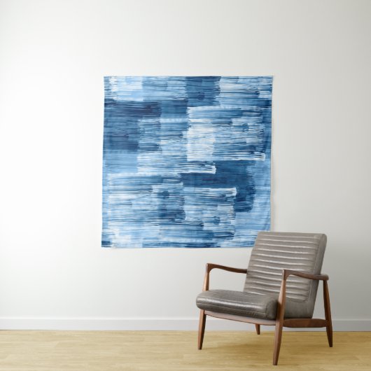 Abstrakte Pinselstriche Wandteppich (Beispiel (Horizontal))