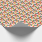 Abstrakte Pinwheels Geschenkpapier (Ecke)
