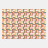 Abstrakte Pinwheels Geschenkpapier Set (Vorderseite 2)