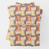 Abstrakte Pinwheels Geschenkpapier Set (Beispiel)