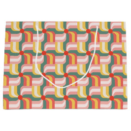 Abstrakte Pinwheels Große Geschenktüte