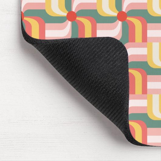Abstrakte Pinwheels Mousepad (Ecke)