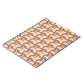 Abstrakte Pinwheels Notizblock (Linke Seite)