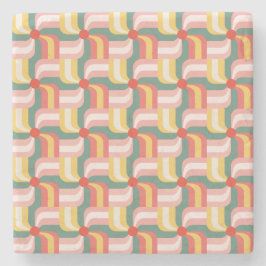 Abstrakte Pinwheels Steinuntersetzer