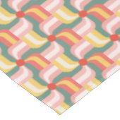 Abstrakte Pinwheels Tischdecke (Schrägansicht)