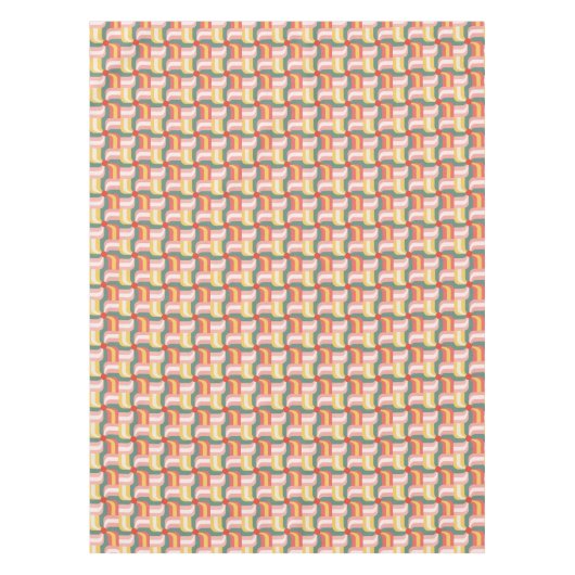 Abstrakte Pinwheels Tischdecke (Vorderseite)