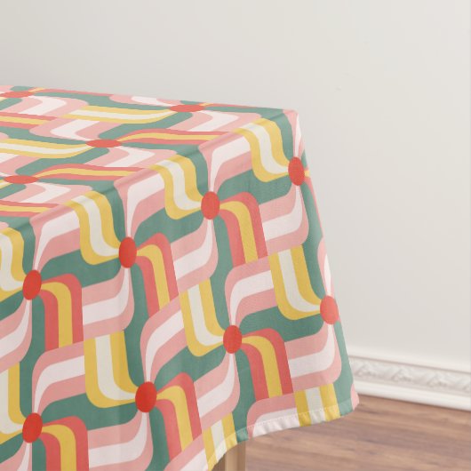 Abstrakte Pinwheels Tischdecke (Beispiel)