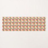 Abstrakte Pinwheels Yogamatte (Rückseite (Horizontal))