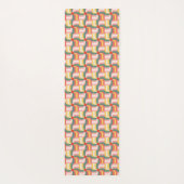 Abstrakte Pinwheels Yogamatte (Rückseite)