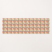 Abstrakte Pinwheels Yogamatte (Vorderseite (Horizontal))