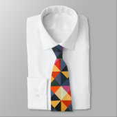 Abstrakte Pixel-Krawatte Krawatte (Gebunden)