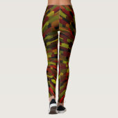 Abstrakte Pixel Leggings (Rückseite)