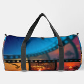 Abstrakte Planeten Duffle Bag (Rückseite)