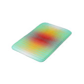 Abstrakte Plasma-Feldfarben für die Wiedereinführu Badematte (Schrägansicht)