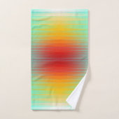Abstrakte Plasma-Feldfarben für die Wiedereinführu Badhandtuch Set (Handtuch)