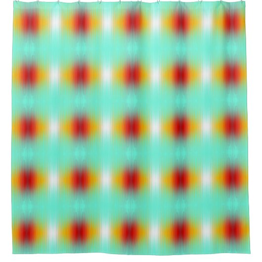 Abstrakte Plasma-Feldfarben für die Wiedereinführu Duschvorhang (Vorderseite)
