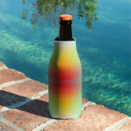 Abstrakte Plasma-Feldfarben für die Wiedereinführu Flaschenkühler