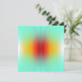 Abstrakte Plasma-Feldfarben für die Wiedereinführu Karte (Stehend Vorderseite)