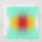 Abstrakte Plasma-Feldfarben für die Wiedereinführu Karte (Vorderseite)