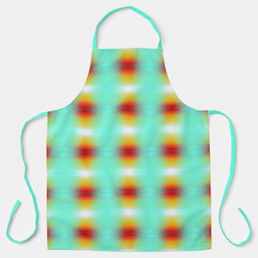 Abstrakte Plasma-Feldfarben für die Wiedereinführu Schürze (Vorderseite)