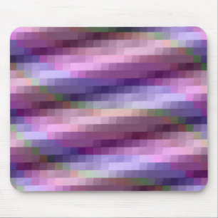 Abstrakte Plätze in Lila, rosa und blau Mousepad