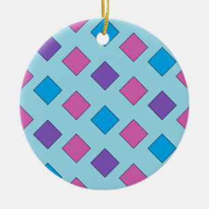 Abstrakte Plätze Keramikornament