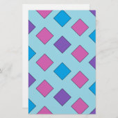 Abstrakte Plätze Papier (Vorne/Hinten)