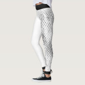 Abstrakte Polka Dot Skulls Leggings (Links)