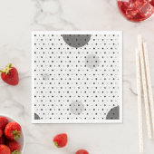 Abstrakte Polka Dots h11 Serviette (Beispiel)