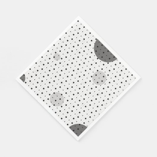 Abstrakte Polka Dots h11 Serviette (Ecke)