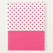 Abstrakte Polka Dots Modernes Design. Planer (Rückseite)