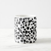 Abstrakte Polka-Punkte nahtlos Kaffeetasse (Mittel)