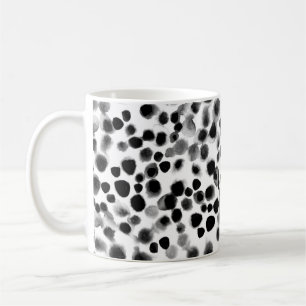 Abstrakte Polka-Punkte nahtlos Kaffeetasse