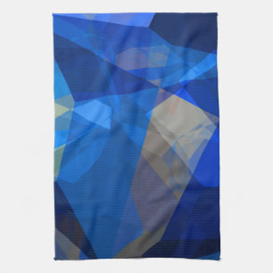 Abstrakte Polygone 259 Handtuch