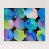 Abstrakte Pop-Kunstfarben Puzzle (Horizontal)