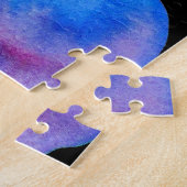 Abstrakte Pop-Kunstfarben Puzzle (Seite)