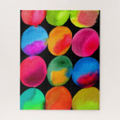 Abstrakte Pop-Kunstfarben Puzzle (Vertikal)