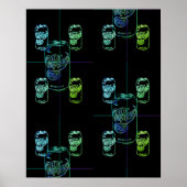 Abstrakte Poster (Vorne)