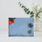 abstrakte Postkarte (Stehend Vorderseite)