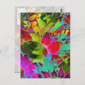 Abstrakte Postkarte (Vorne/Hinten)