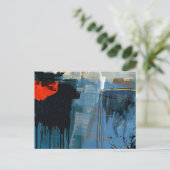 abstrakte Postkarte (Stehend Vorderseite)